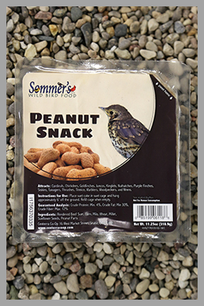 Sommer's Peanut Snack Suet 11.25 Oz.