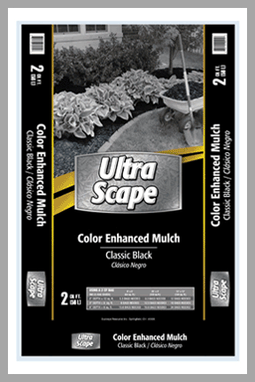Ultra Scape Black Mulch 2 cu. ft. Bag
