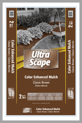 Ultra Scape Brown Mulch 2 cu. ft. Bag